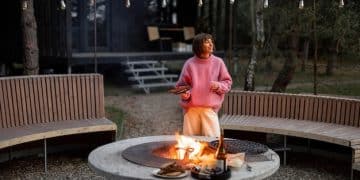 DIY Backyard Fire Pit: Build a Safe and Stylish Fire Pit for Under $100 - Cover Image