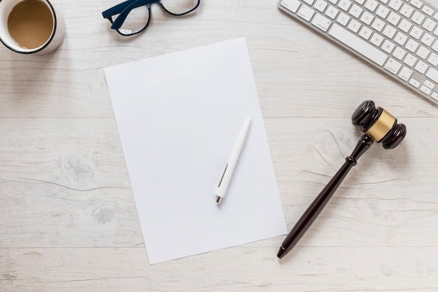 A legal document with a gavel resting on top, symbolizing the importance of legal planning for single parents. Focus on the protective element.