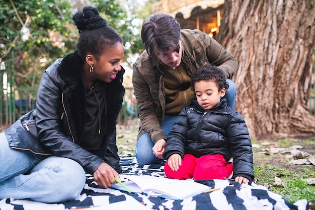 A diverse group of people gathered, representing family and the importance of choosing a suitable guardian for your children.