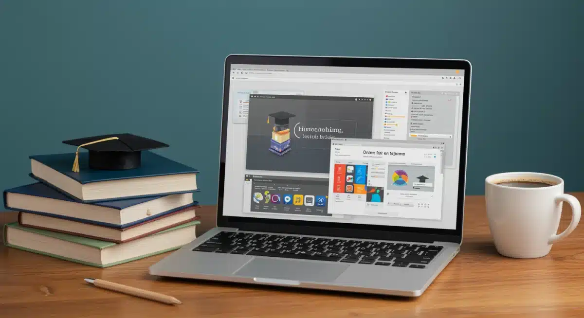 Digital learning platforms and educational apps for homeschooling