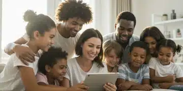 Alert: Changes to Adoption Assistance Programs - What You Need to Know Now Family reviewing adoption assistance program changes on tablet