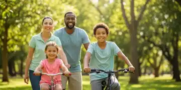 Boosting Family Immunity: 2025 Guide to Essential Vitamins & Supplements Happy family enjoying outdoor activity, symbolizing strong immunity and health