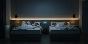 Unlocking Better Sleep: 5 Strategies for Families in 2025 Family sleeping peacefully in a smart, optimized bedroom in 2025.