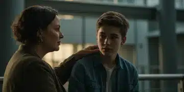 Adolescent Mental Health: What Parents Need to Know 2025 Parent comforting teenager, symbolizing support in adolescent mental health challenges.