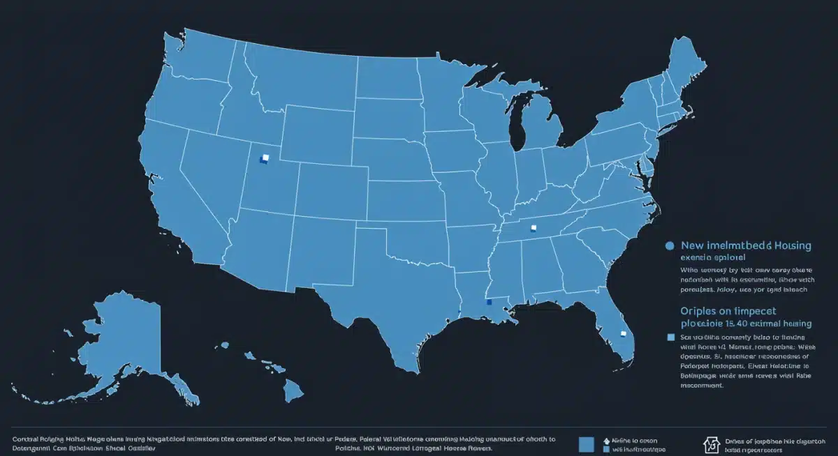Map of the US showing nationwide federal housing protections